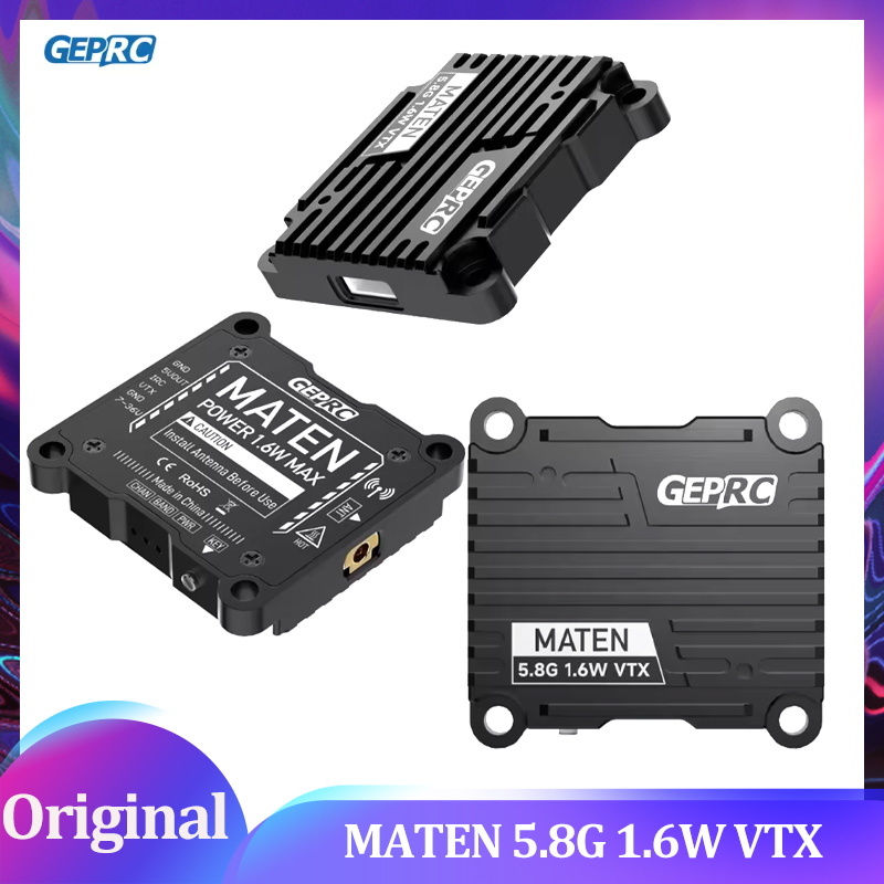 Drone Transmitter - GEPRC MATEN 5.8G 1.6W VTX 72CH