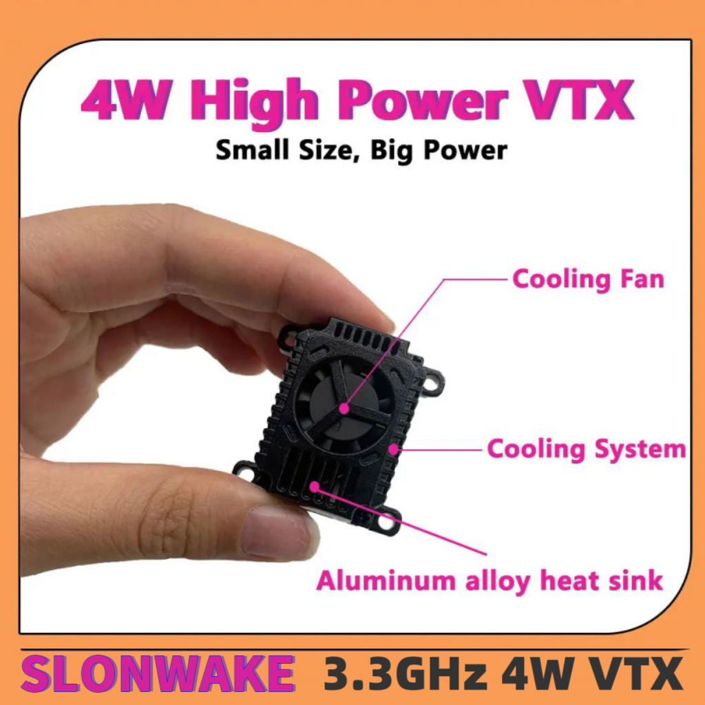 SLONWAKE FPV 3.3G 16CH 4000mW  - Drone Receiver avis et prix