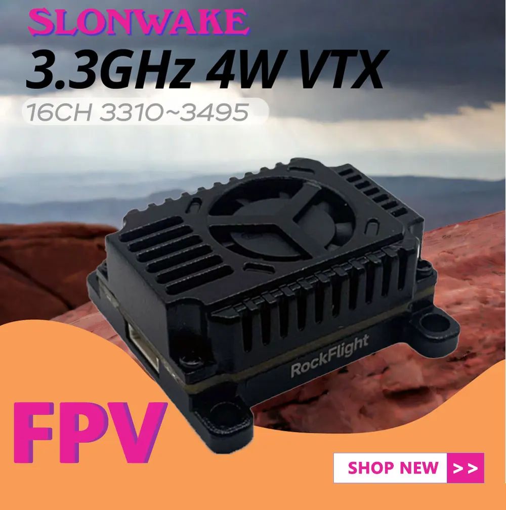 SLONWAKE FPV 3.3G 16CH 4000mW  - Drone Receiver avis et prix