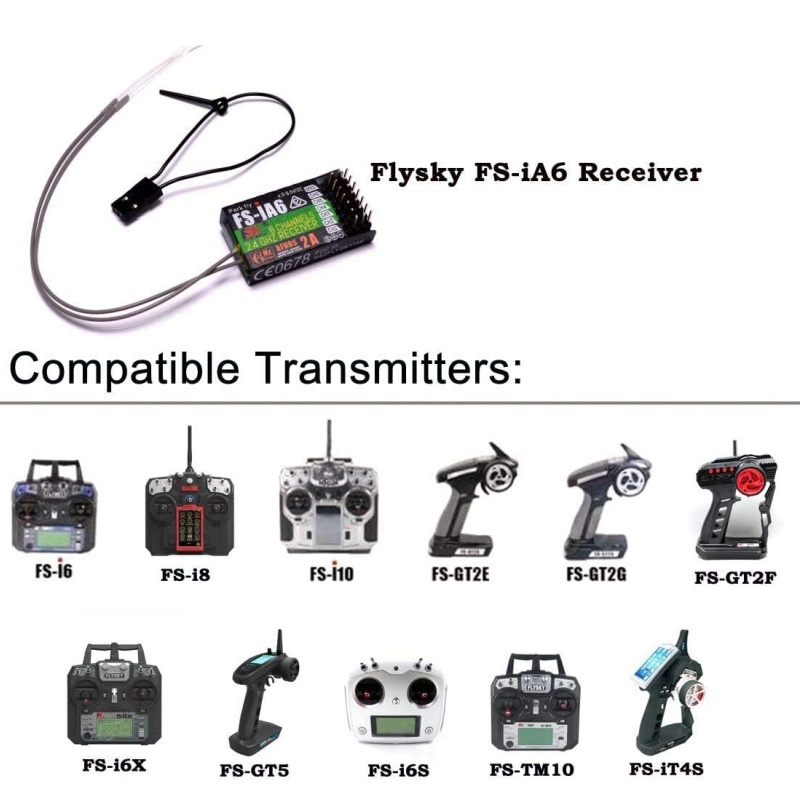 Flysky FS-IA6 Receiver 6CH Dua - Drone Antenna avis et prix