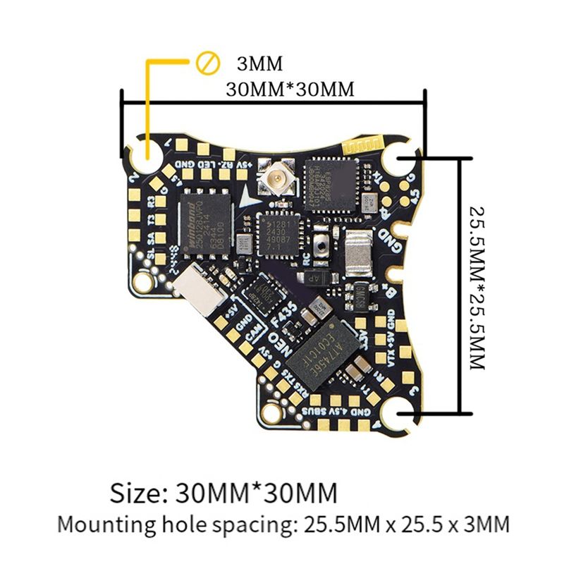 FBIL-F435 NEO 1S AIO Flight Co - Drone Flight Controller avis et prix