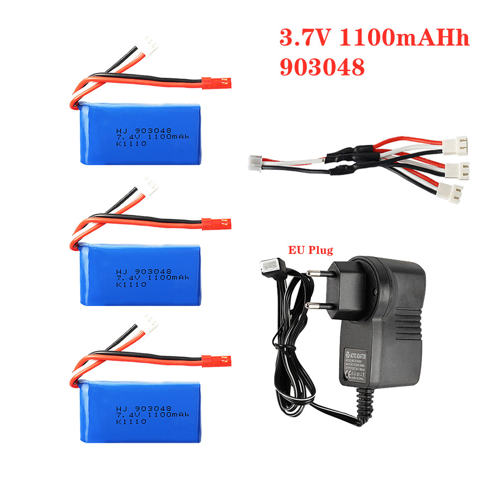 1-5pcs 7.4V 1100mah 903048 LiP - Drone Charger avis et prix