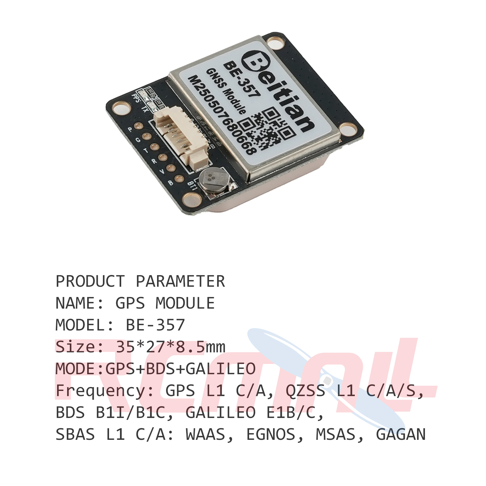 10PCS/LOT Beitian BE-357 BE357 - Drone Gps Module avis et prix