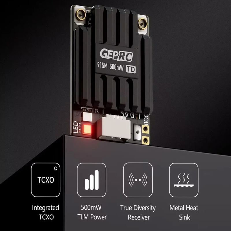 GEPRC ELRS Dual PA500 Diversit - Drone Receiver avis et prix