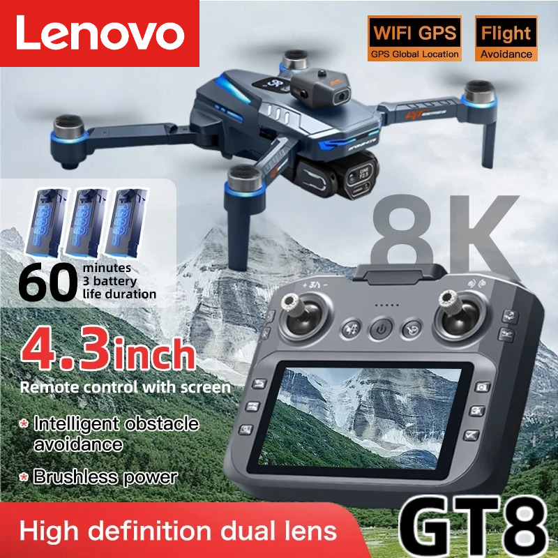 Lenovo GT8 Drone 8K Profession - Drone Gps Mount avis et prix