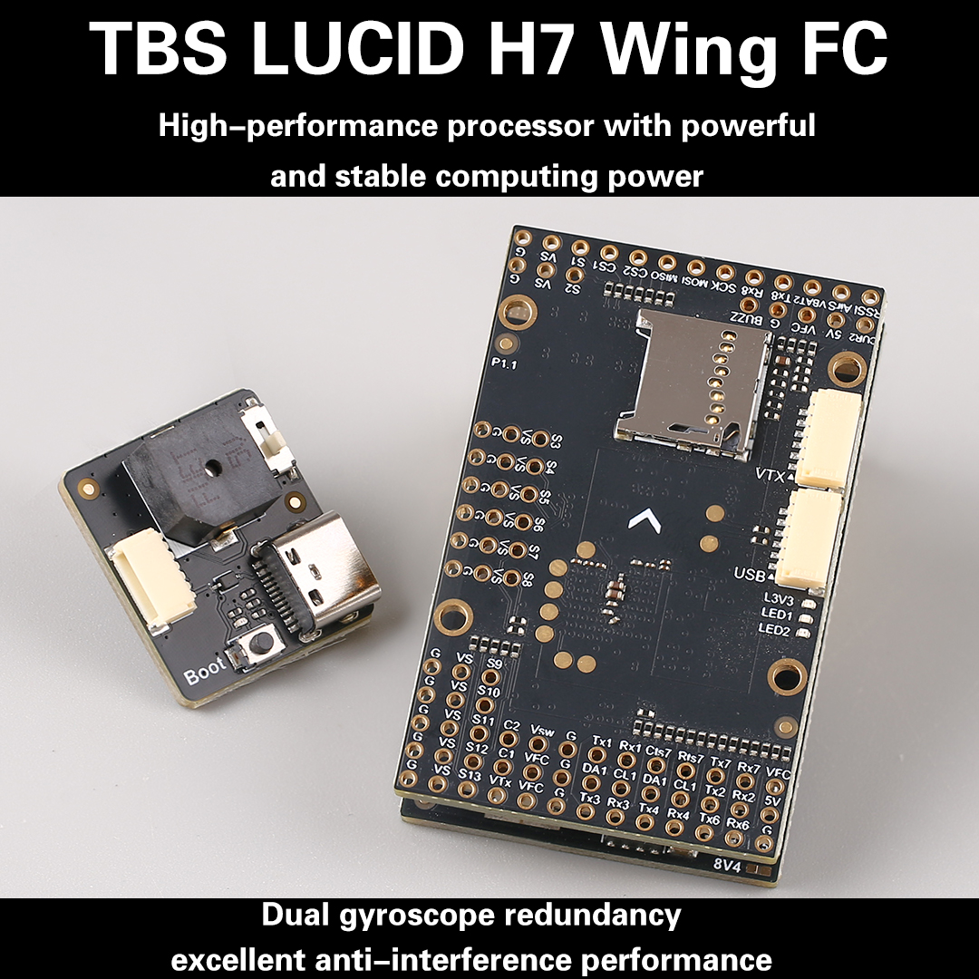 TBS LUCID H7 WING FC Dual Gyro - Drone Flight Controller avis et prix