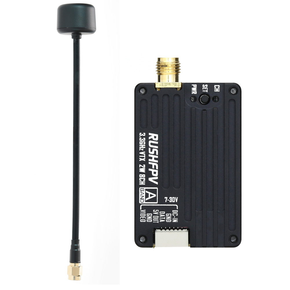 RUSHFPV 3.3G 2W VTX Transmitte - Drone Receiver avis et prix
