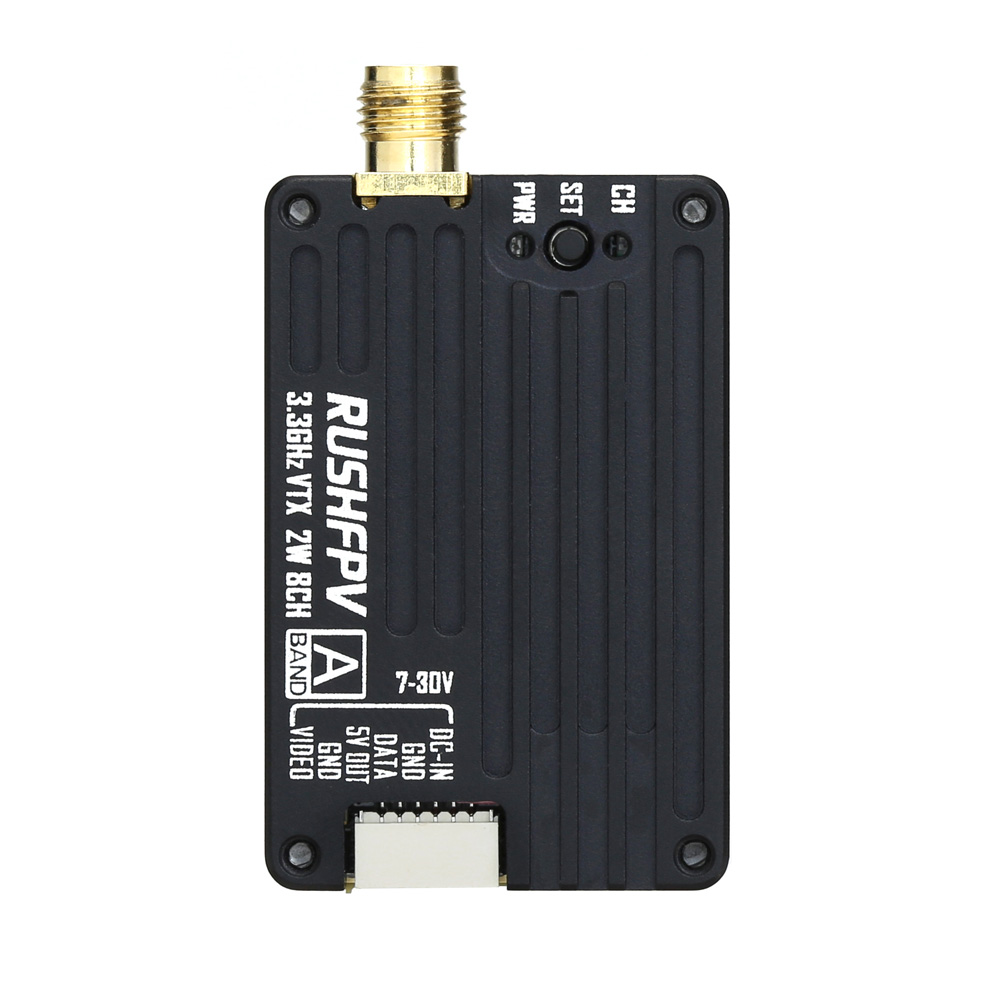 RUSHFPV 3.3G 2W VTX Transmitte - Drone Receiver avis et prix