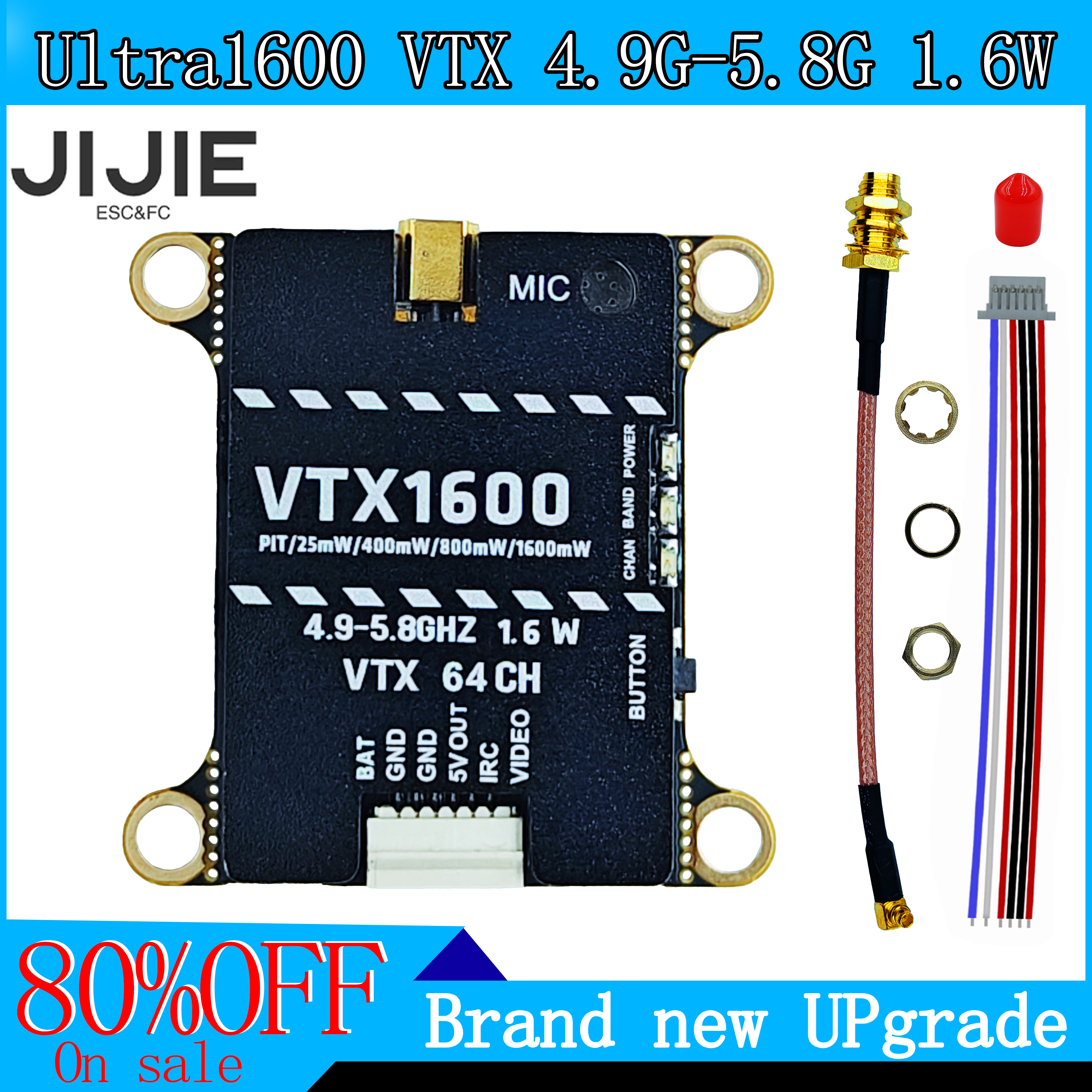 JIJIE Original new 1.6W VTX 2. - Drone Power Distribution Board avis et prix