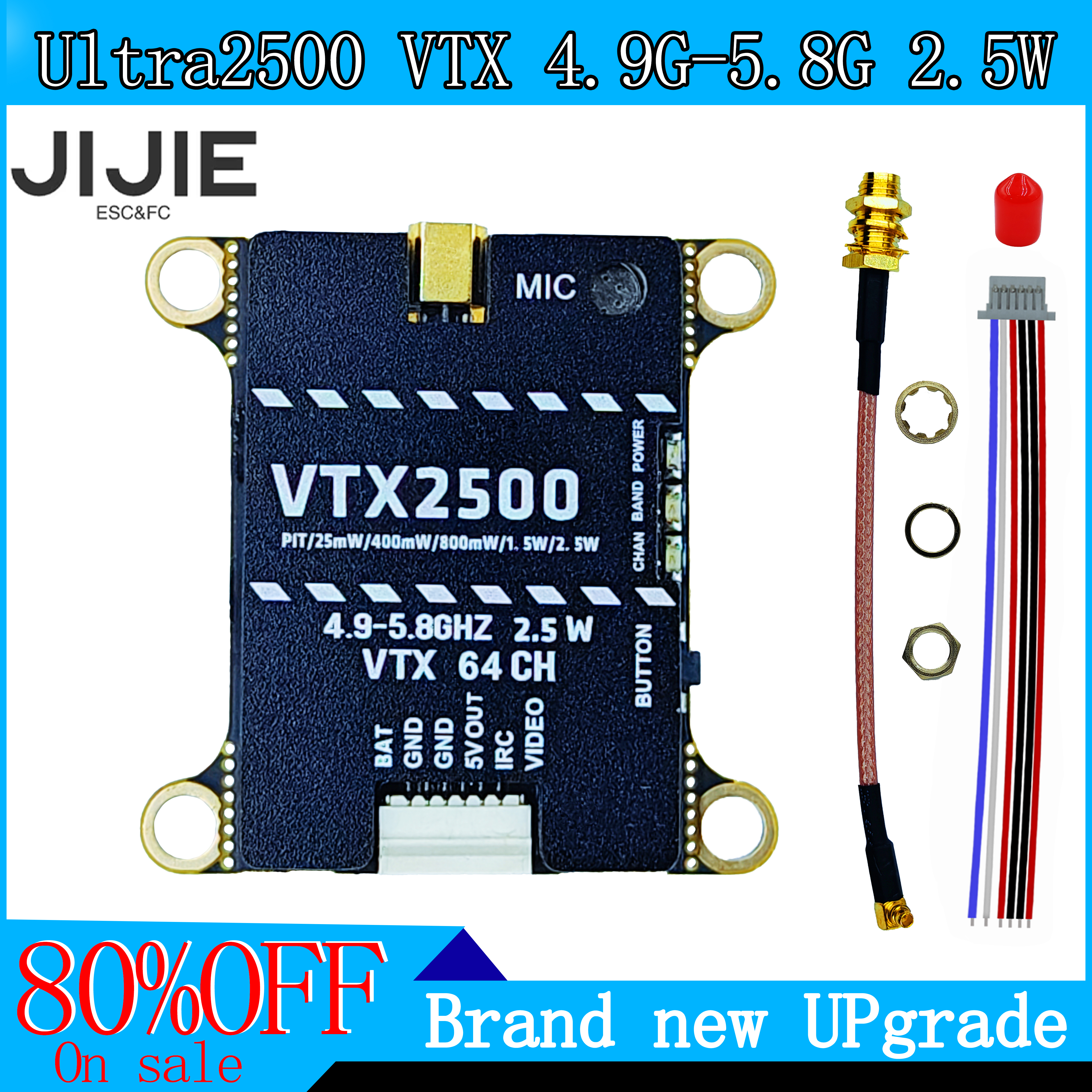 JIJIE Original new 1.6W VTX 2. - Drone Power Distribution Board avis et prix