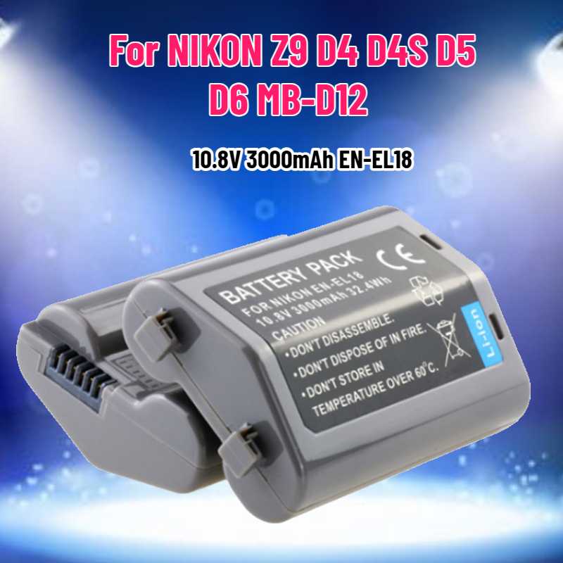 10.8V 3000mAh EN-EL18 EN-EL18A - Drone Battery avis et prix