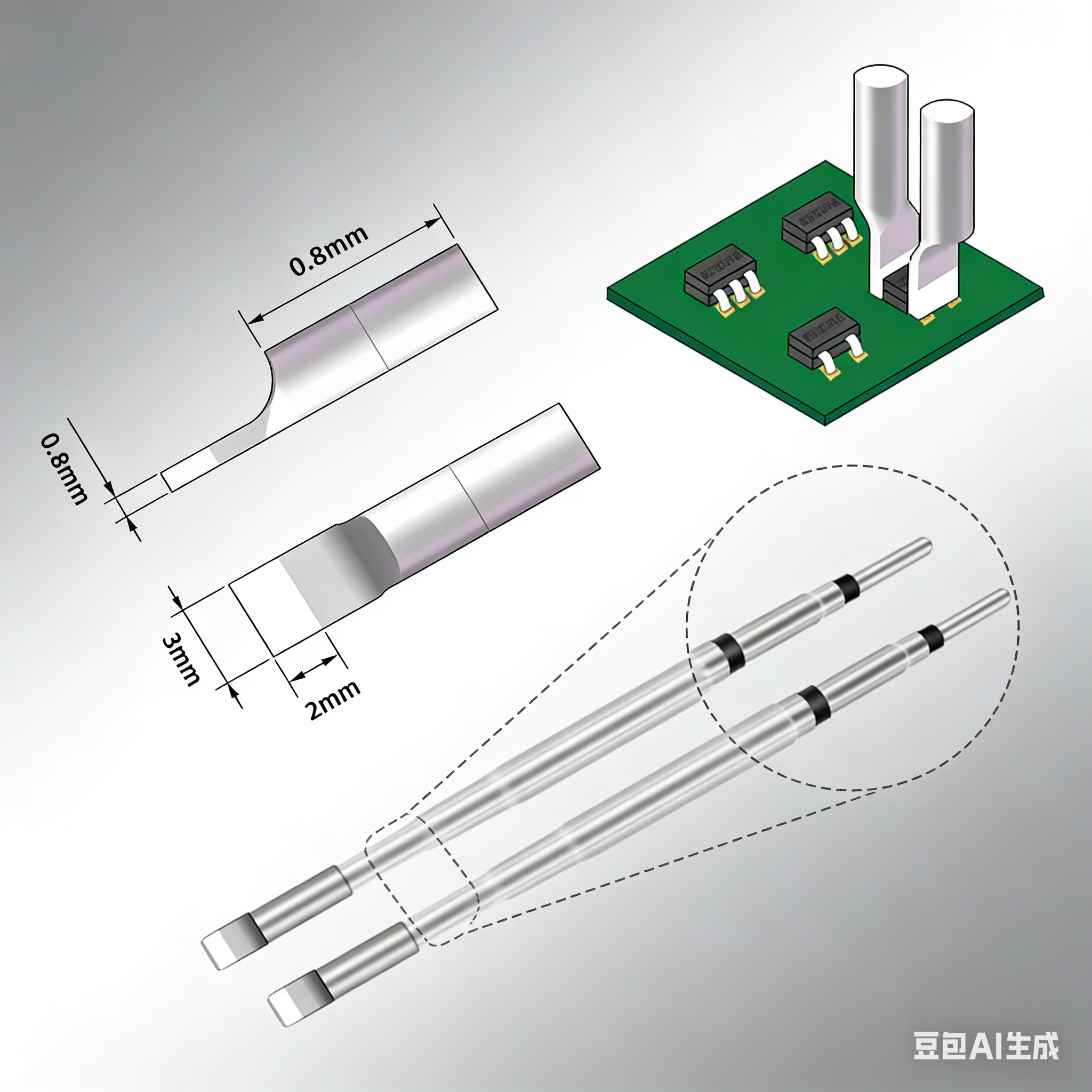 Sequre 1 Pair Tweezer Tip For  - Drone Power Distribution Board avis et prix