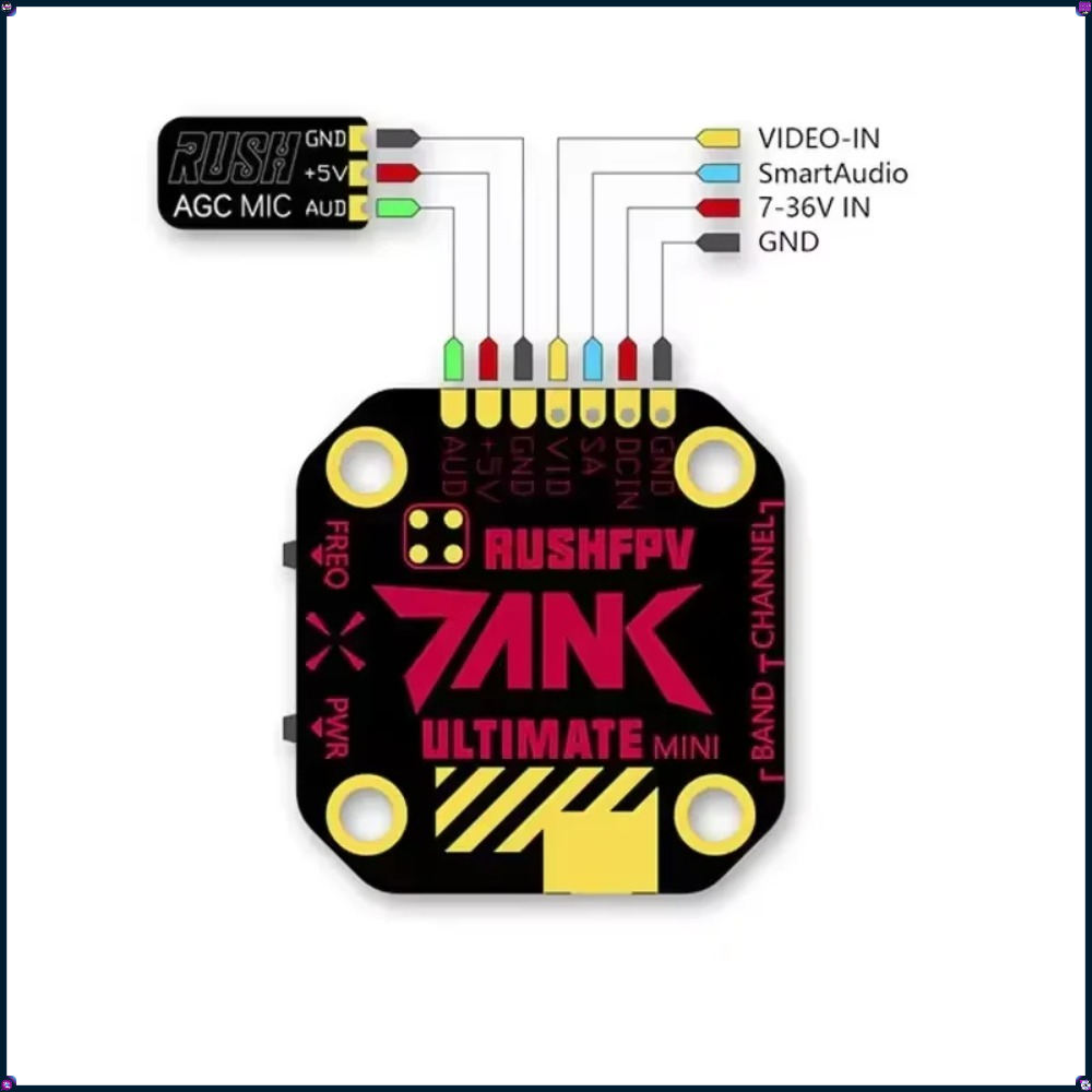 Rush Cherry FPV Stubby Antenna - Drone Antenna avis et prix