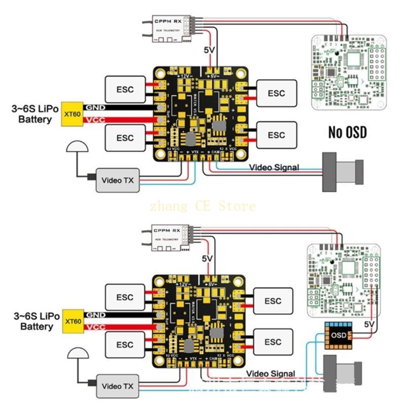 M5TD Matek Mini Power Hub Powe - Drone Power Distribution Board avis et prix