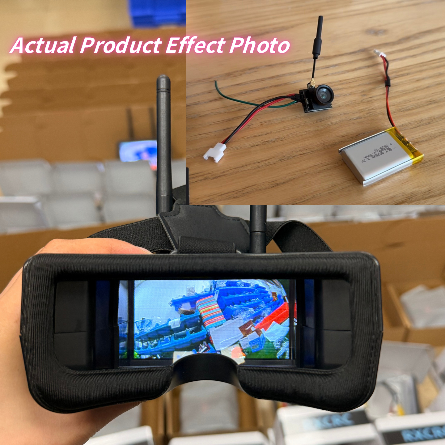 Slonwake 5.8G 48CH 200mW FPV D - Drone Receiver avis et prix