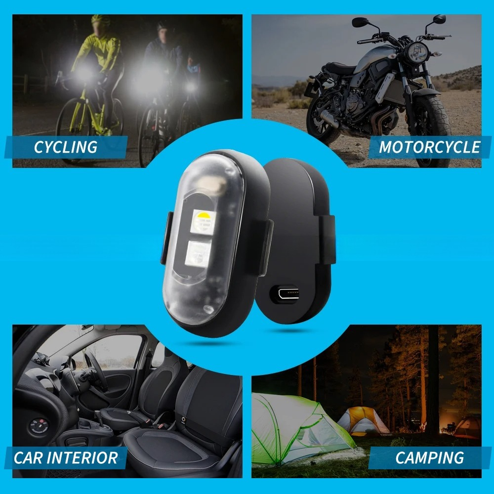 Motorcycle Strobe Light, APP C - Drone Led Light avis et prix