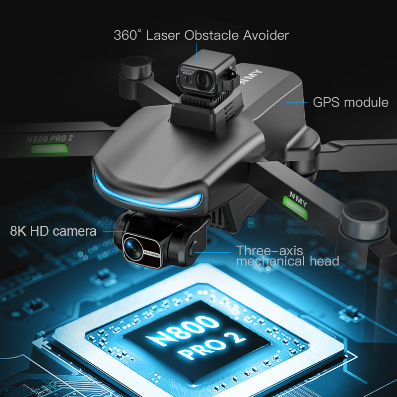 N800 PRO 2 GPS Drone Professio - Drone Gps Mount avis et prix