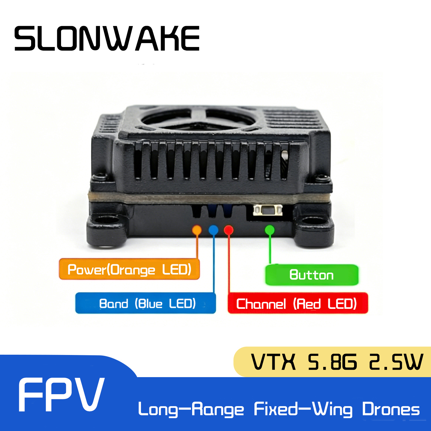 SLONWAKE 5.8G 48CH FPV Transmi - Drone Receiver avis et prix
