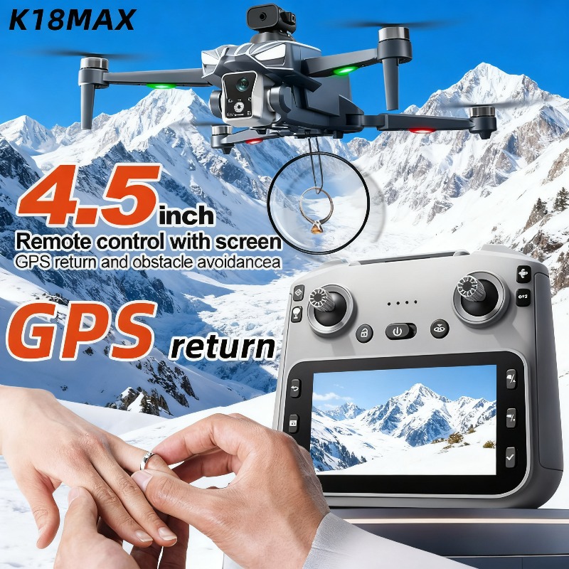 K18MAX 5G GPS Folding Drone, 8 - Drone Gps Mount avis et prix