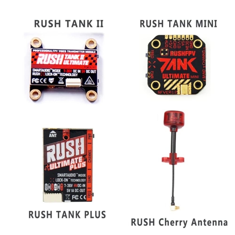 RUSH TANK Ultimate II/Mini/ PL - Drone Receiver avis et prix