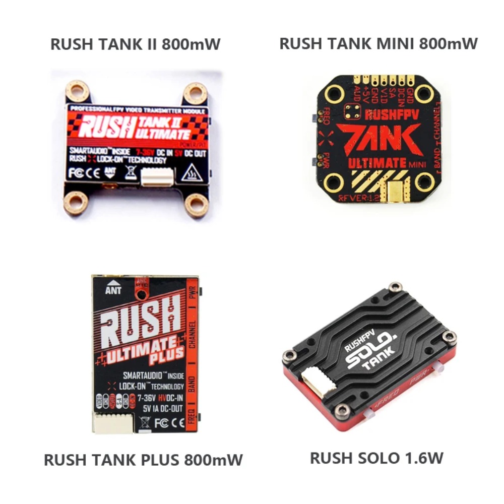 RUSH TANK Ultimate II/Mini/ PL - Drone Receiver avis et prix