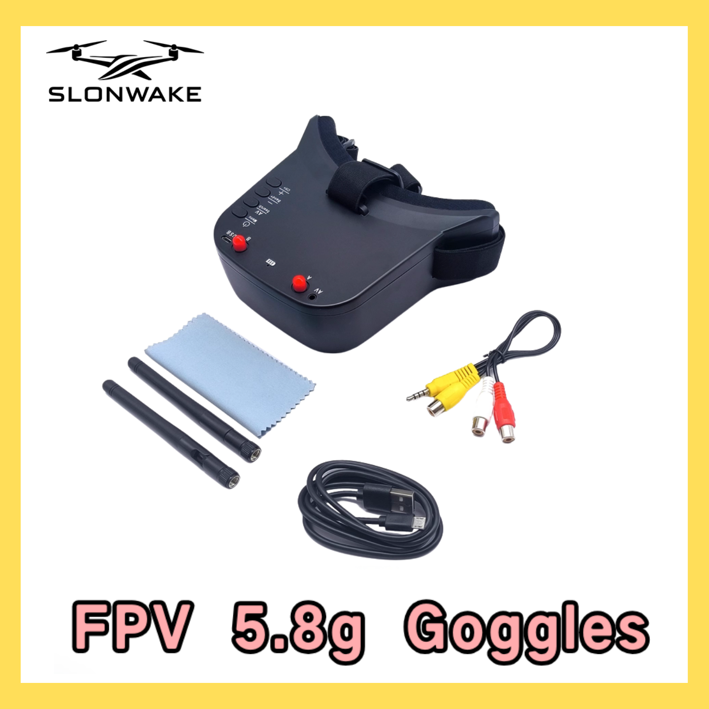 SLONWAKE 5.8G 48CH FPV 400mw V - Drone Receiver avis et prix