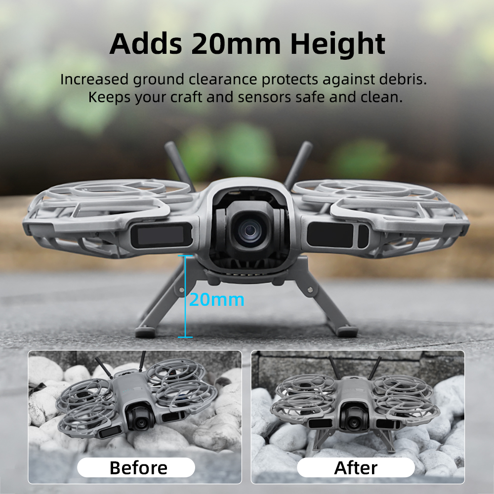 BRDRC Folding Landing Gear for - Drone Landing Gear avis et prix