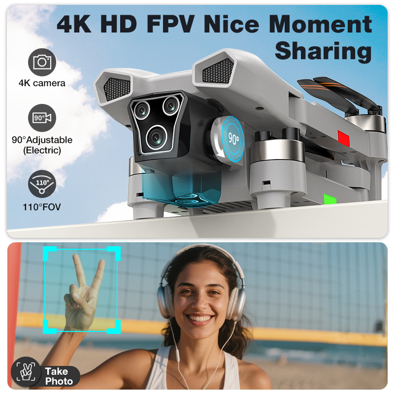 NEW Hot L017 Pro Drone Brushle - Drone Gps Mount avis et prix