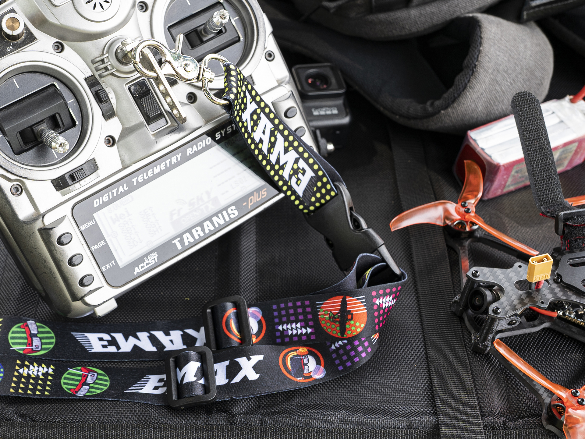 Emax Adjustable Carrying Remot - Drone Battery Strap avis et prix