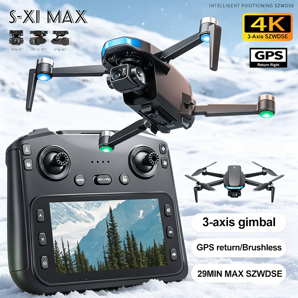 New S-X1 MAX Drone GPS 8K Prof - Drone Gps Module avis et prix