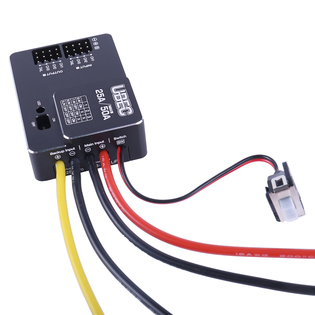 Hobbywing UBEC 25A HV 3-18S Mo - Drone Esc avis et prix