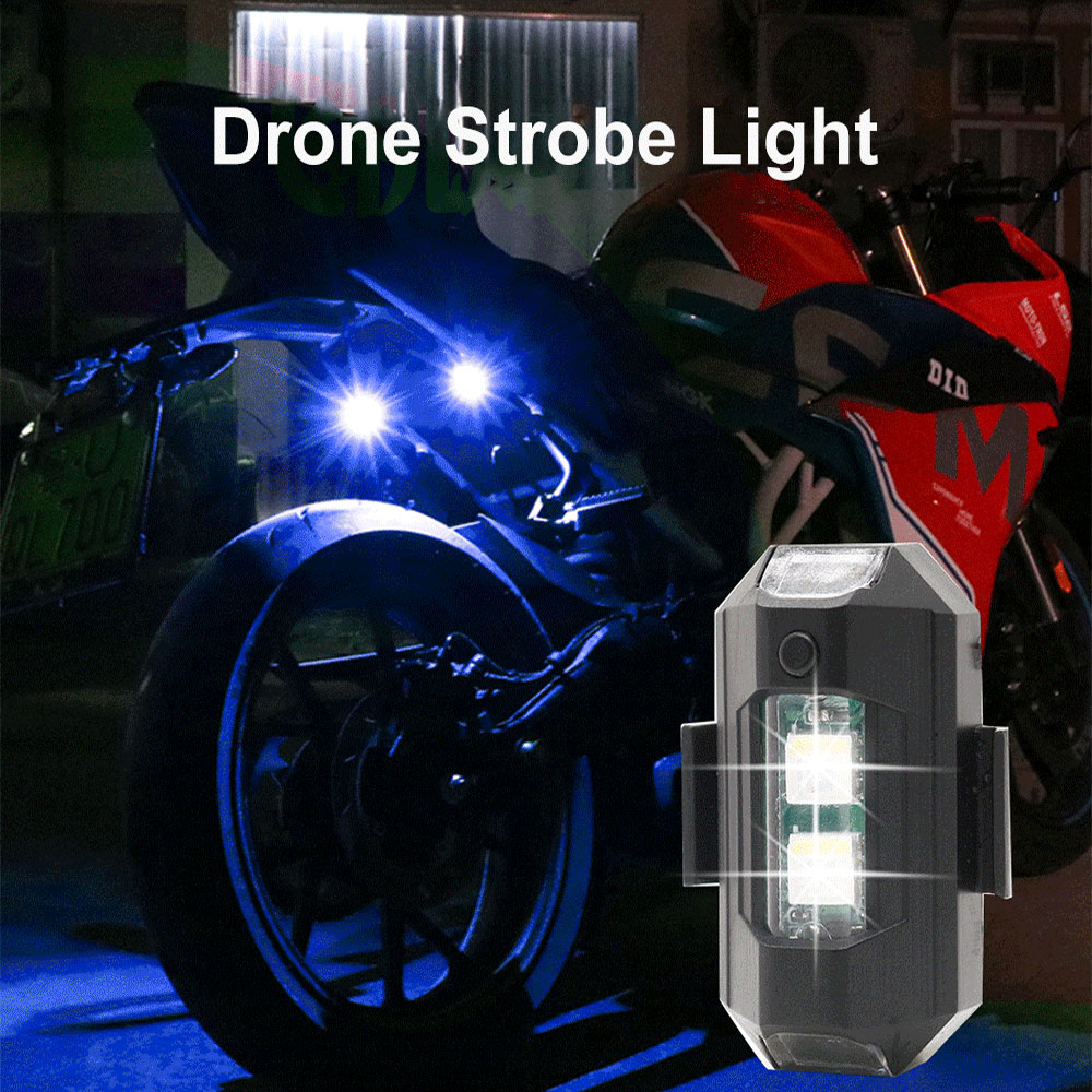 Motorcycle LED RGB Warning Lig - Drone Led Light avis et prix