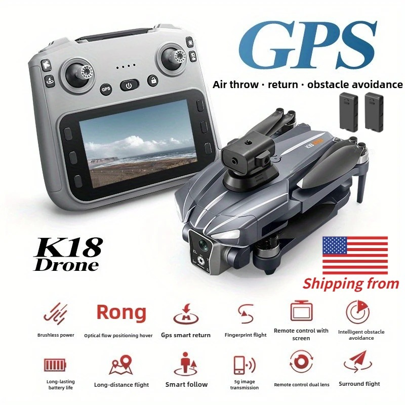 K18MAX 5G GPS Folding Drone, 8 - Drone Gps Mount avis et prix
